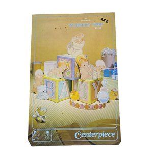 Vintage Hallmark Centerpiece Nursery Time Baby Shower Decor